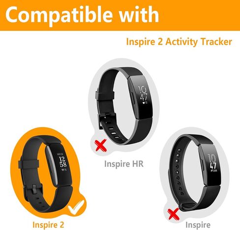 كابل شاحن Hianjoo مكون من قطعتين متوافق مع Fit bit Ace 3/ Inspire 2 (ليس من أجل Inspire/Inspire HR)، محول كابل شحن USB بديل بطول 100 سم متوافق مع Ace 3/ Inspire 2 Smartwatch in Kuwait