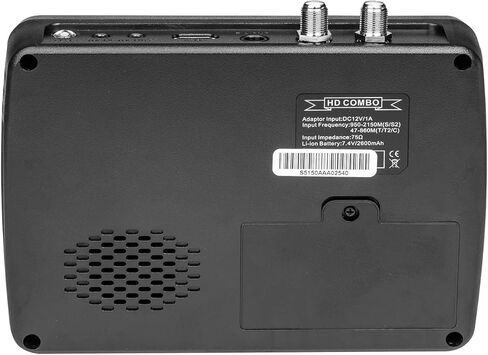 ERYUE مكتشف الأقمار الصناعية، ST-5150 DVB-S2/T2/C كومبو HD مكتشف إشارة الأقمار الصناعية الرقمية المحمولة إشارة الأقمار الصناعية مكتشف الأقمار الصناعية H.265 HEVC MPEG-4 4.3 بوصة TFT LCD الولايات المتحدة التوصيل in Kuwait