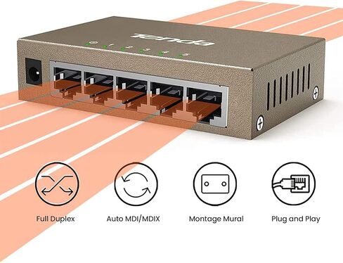 Tenda AX1500 WiFi Extender(A23), WiFi 6 Extender Signal Booster for Home, Dual Band Gigabit Port WiFi Repeater, WiFi Booster Covers up to 1500 sq.ft & 30 Devices, OFDMA&MU-MIMO, AP Mode&WPS Easy Setup in Saudi Arabia
