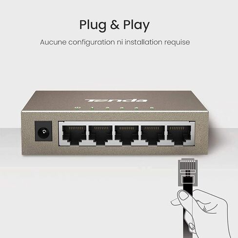 Tenda AX1500 WiFi Extender(A23), WiFi 6 Extender Signal Booster for Home, Dual Band Gigabit Port WiFi Repeater, WiFi Booster Covers up to 1500 sq.ft & 30 Devices, OFDMA&MU-MIMO, AP Mode&WPS Easy Setup in Saudi Arabia