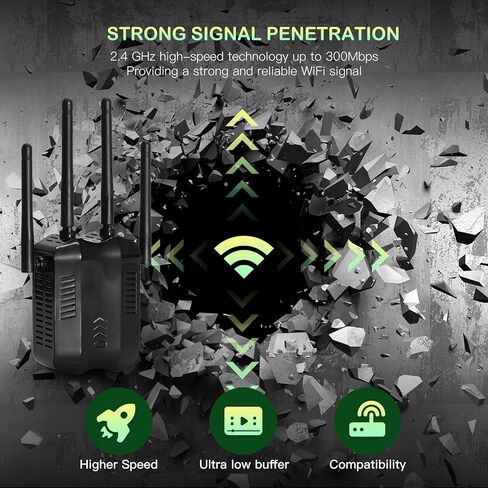 2023 ترقية AC1200M، معزز إشارة موسعات WiFi للمنزل، غطاء طويل المدى يصل إلى 8000sq مكرر واي فاي مزدوج النطاق، مع وضع نقطة الوصول إلى منفذ إيثرنت in Kuwait