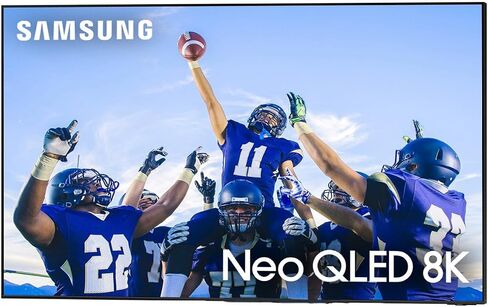 تلفزيون سامسونج QN65QN800CFXZA 65 بوصة Neo QLED 8K الذكي مع Dolby Atmos مع مكبر صوت HW-Q600C 3.1.2ch ومضخم صوت مع Dolby Atmos (2023) in Saudi Arabia