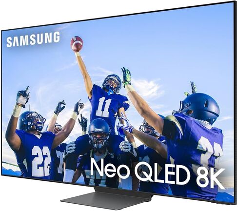 تلفزيون سامسونج QN65QN800CFXZA 65 بوصة Neo QLED 8K الذكي مع Dolby Atmos مع مكبر صوت HW-Q600C 3.1.2ch ومضخم صوت مع Dolby Atmos (2023) in Saudi Arabia