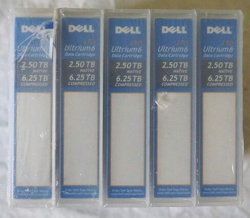Dell LTO-6 Tape 2.5tb/6.25tb, Dell Lto-6 Ultrium, Part # 342-5450/ 3w22t in Saudi Arabia