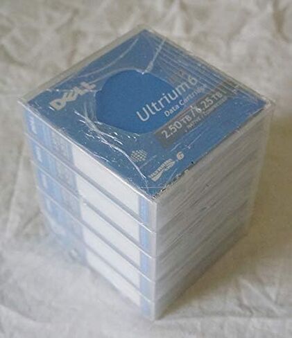 Dell LTO-6 Tape 2.5tb/6.25tb, Dell Lto-6 Ultrium, Part # 342-5450/ 3w22t in Saudi Arabia