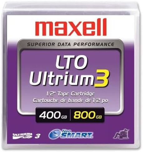 ماكسيل 22919500 LTO-3 Ultrium 400/800GB خرطوشة شريط - مفرد in Saudi Arabia