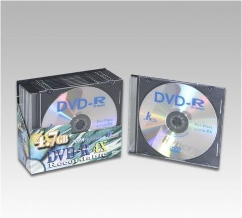 KHypermedia K50-S4.7-10-4X 4.7GB Write-Once Recordable DVD-R Disc in Saudi Arabia
