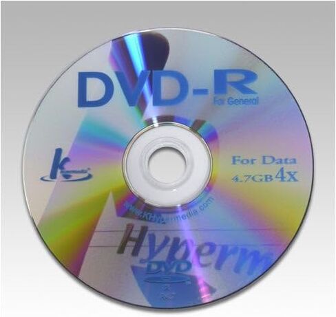 KHypermedia K50-S4.7-10-4X 4.7GB Write-Once Recordable DVD-R Disc in Saudi Arabia