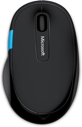 Microsoft Sculpt Comfort Desktop - Black - Wireless, Comfortable, Ergonomic Keyboard and Mouse Combo with Cushioned Palm Rest and USB Wireless Receiver in Saudi Arabia