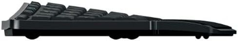 Microsoft Sculpt Comfort Desktop - Black - Wireless, Comfortable, Ergonomic Keyboard and Mouse Combo with Cushioned Palm Rest and USB Wireless Receiver in Saudi Arabia