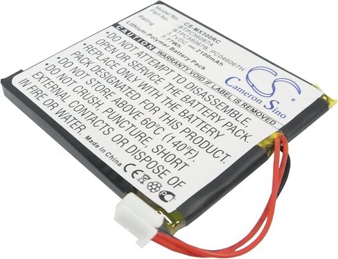 LIONX Li-Poly Battery CS-MX300RC 2100mAh/7.77Wh 3.7v Compatible with C2N-DAP8 CNAMPX-16X60 CNX-PAD8A STX-1700C TPS-4L MT-1000c MT-1000C-DS MT-100 Black in Saudi Arabia