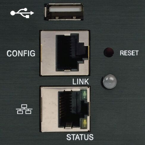 محول Tripp Lite PDU بقدرة 1.9 كيلو وات 120 فولت 24 منافذ 5-15/20R 20 أمبير مع L5-20P، واجهة منصة LX 0URM TAA (PDUMV20NETLX) in Saudi Arabia