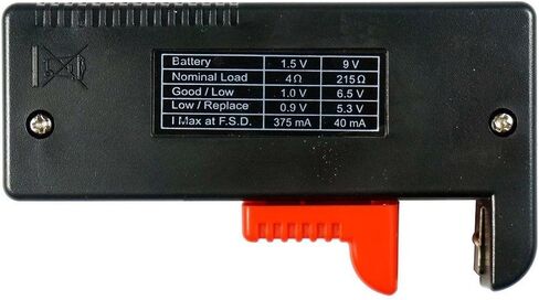 BT-168D Digital Battery Tester Volt Checker for AA AAA C D 1.5V 9V Mini Cell Batteries in Saudi Arabia