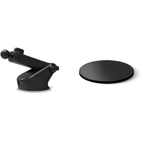 iOttie Adhesive Dashboard Pad for Car Mounts Dashboard Pad, Black , 3.1"L