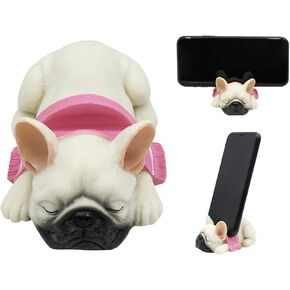 Cute Dog Desk Cell Phone Stand Holder Cartoon Animals Smartphone Holder Bracket for Desk Ornament Gift