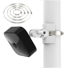 دعامة تثبيت على القطب العالمي من VOMENC لكاميرا Blink XT2 Blink Mini الجديدة تمامًا للكاميرا الداخلية الخارجية، متوافقة مع نظام كاميرا أمان المنزل Blink - داخلي وخارجي (أسود 2 حزمة)