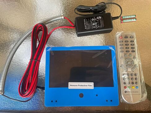 American Dynamics 7" Public View Monitor ADLCDPVM7B w/Camera Nib P700-VT W/B in Saudi Arabia