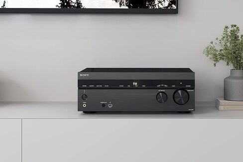 Sony STR-AN1000 7.2 CH Surround Sound Home Theater 8K A/V Receiver: Dolby Atmos, DTS:X, Digital Cinema Auto Calibration IX, Bluetooth, WiFi, Google Chromecast, Spotify connect, Apple AirPlay, HDMI 2.1 in Saudi Arabia