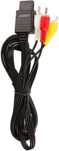 كابل سلك صوت وفيديو 6FT AV TV RCA لكابل Playstation PS2 PS3 (2 حزمة) in Kuwait