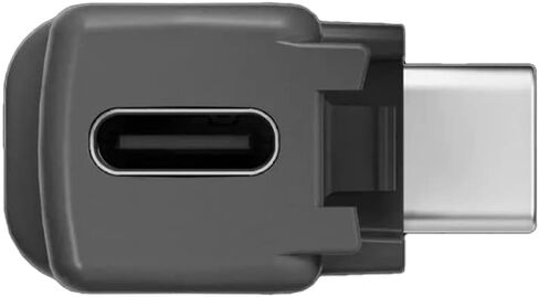 Insta360 Mic Adapter One X2 (Vertical) Input for External Microphones Type-C and 3.5mm Audio Ports in Saudi Arabia