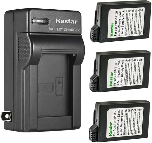 Kastar AC Wall Battery Charger Replacement for Sony PSP-110 PSP110 Battery, Sony Video Game PSP PlayStation PSP-1003, PSP-1004, PSP-1005, PSP-1006, PSP-1007, PSP-1008, PSP-1001, PSP-1002 in Kuwait