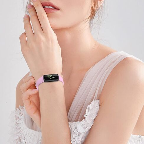 أحزمة TopPerfekt متوافقة مع Fitbit Inspire 3، ملحقات سيليكون ناعمة قابلة للتعديل حزام رياضي للنساء والرجال in Kuwait