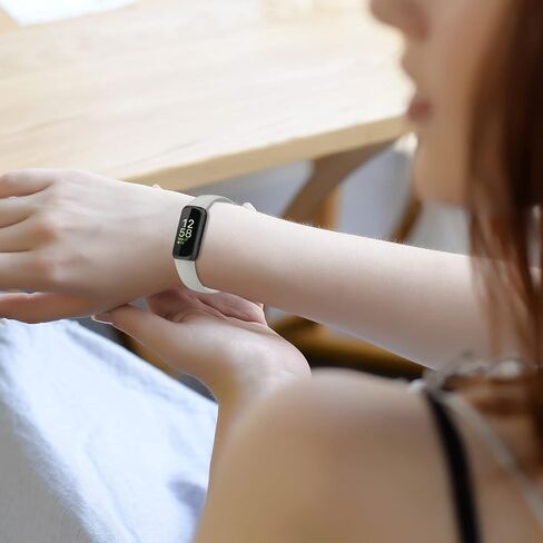 أحزمة TopPerfekt متوافقة مع Fitbit Inspire 3، ملحقات سيليكون ناعمة قابلة للتعديل حزام رياضي للنساء والرجال in Kuwait