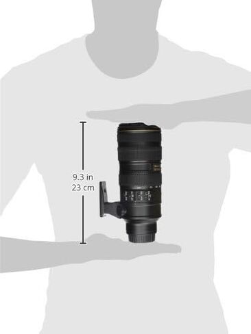 عدسة نيكون 70-200 ملم f/2.8G ED VR II AF-S Nikkor Zoom لكاميرات نيكون الرقمية SLR (جديد، صندوق أبيض) in Kuwait