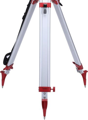 Surveying Tripod, Aluminum Survey Tripod With 5/8-Inch 11-Threaded Flat Head Quick Clamp for Auto Level Theodolite in Kuwait
