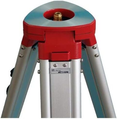Surveying Tripod, Aluminum Survey Tripod With 5/8-Inch 11-Threaded Flat Head Quick Clamp for Auto Level Theodolite in Kuwait