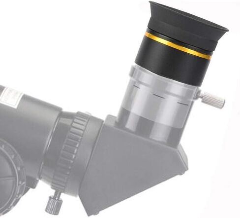 Dilwe1 عدسة تلسكوب 1.25 بوصة، إطار معدني احترافي بديل عدسة العين، عدسة تلسكوب عالمية مطلية بالكامل، استبدال A in Kuwait