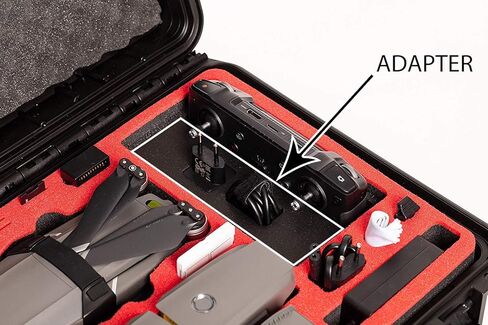 حقيبة حمل احترافية لجهاز DJI Mavic 2 Pro & Zoom ومعدات إضافية مثل وحدة التحكم الذكية (إصدار المستكشف من أجل Mavic 2 PRO & Zoom) in Kuwait