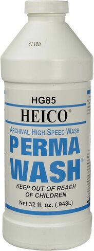 Heico Perma-Wash، غسيل مسبق للأفلام والورق باللونين الأبيض والأسود، 1 لتر. يصنع 11 جالونًا in Saudi Arabia