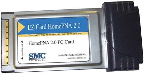 شبكات SMC SMC2832HPNA EZ بطاقة HomePNA 2.0 PC Card in Kuwait