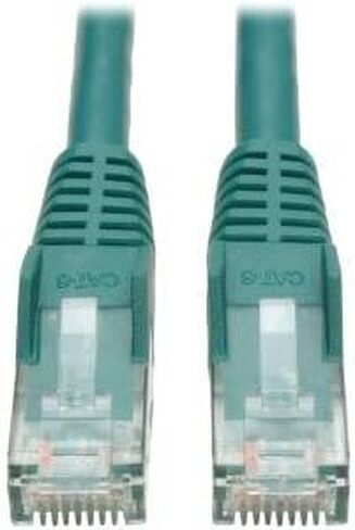 Tripp Lite (N201-003-GN) 10 حزم كابل شبكة Cat6 RJ-45 ذكر أخضر بطول 3 أقدام إلى RJ-45 ذكر in Kuwait