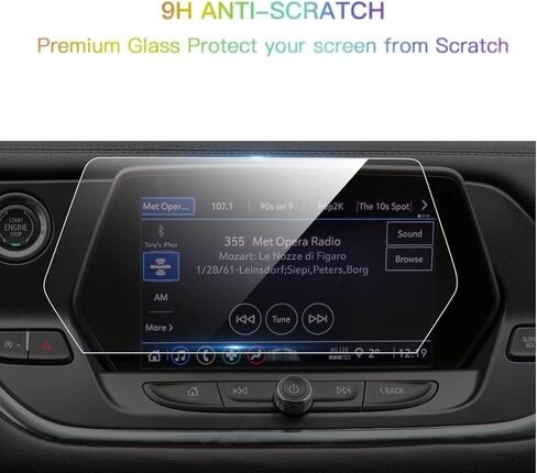Screen Protector Compatible With 2022 Blazer 8 Inch Touchscreen,Anti-Explosion & Scratch,HD Clear,SSSKY Accessories Compatible With Chevy Blazer in Kuwait