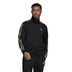 adidas Men's Warm-up Tricot Regular Camo Track Jacket in Saudi Arabia