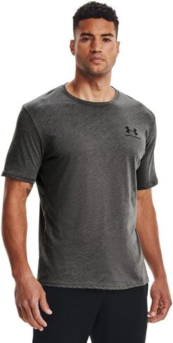 تيشيرت رجالي من Under Armour ذو أكمام قصيرة على الجانب الأيسر من الصدر in Kuwait
