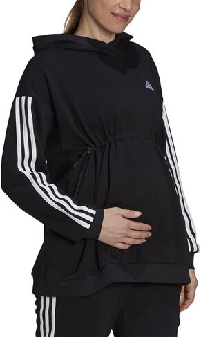 adidas Women's Essentials Cotton 3-Stripes Hoodie (Maternity) in Saudi Arabia