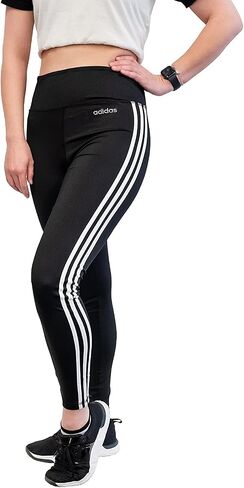 adidas Womens Designed 2 Move 3-Stripes High-Rise Long Tights in Saudi Arabia