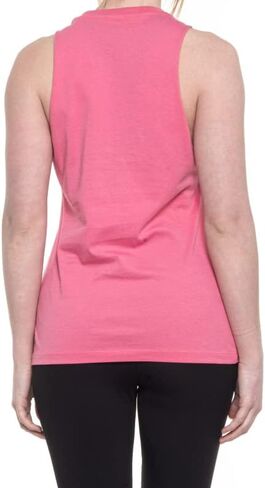 adidas Women's Graphic Floral Print Tank Top - Rose Tone (Pink)/White, Medium in Saudi Arabia