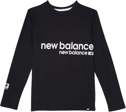 New Balance Boy's Lifestyle Long Sleeve Tee (Big Kids) in Saudi Arabia