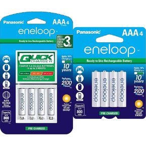Eneloop Panasonic BK-3MCCA16FA AA 2100 Cycle Ni-MH Pre-Charged Rechargeable Batteries, 16-Battery Pack in Saudi Arabia
