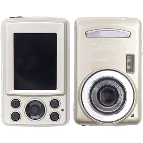 Digital Camera, 16MP 16X Zoom Digital Video Camera Camcorder, 30FPS 720P Compact Camera with 2.4inch LCD Screen, Night Vision, Camera Students Boys Girls Kids(Black)