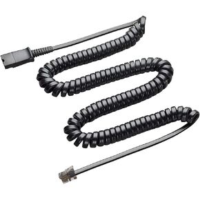 U10P U10-P Headset Adapter Cable Quick Disconnect Cable to RJ9 Plug Adapter Replacement for Plantronics QD Headsets Compatible with Avaya 2400,4600 Series,Nortel Mitel Aastra NEC and More in Saudi Arabia