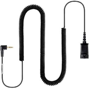 U10P U10-P Headset Adapter Cable Quick Disconnect Cable to RJ9 Plug Adapter Replacement for Plantronics QD Headsets Compatible with Avaya 2400,4600 Series,Nortel Mitel Aastra NEC and More