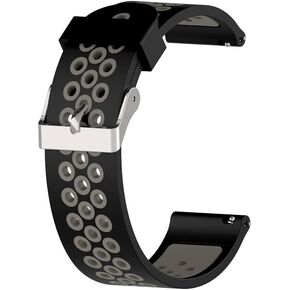 EEOMOiK Silicone Watchband Strap for Garmin Venu SQ 2/GarminMove 3 Luxe Style/Vivoactive 3 4 Band Smart Watch Bracelet Wristband Correa in Saudi Arabia