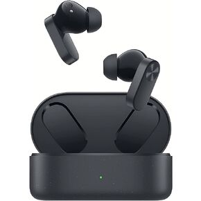 سماعات أذن OnePlus Nord Buds 2 True Wireless داخل الأذن مع ميكروفون، ما يصل إلى 25 ديسيبل ANC 12.4 ملم من التيتانيوم الديناميكي، التشغيل: علبة تصل إلى 36 ساعة، تصميم 4 ميكروفونات، تصنيف IP55، شحن سريع رمادي رعد in Kuwait