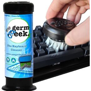 Germ Geek The Keyboard Cleaner منظف الغبار العالمي للوحة مفاتيح الكمبيوتر | إزالة الغبار عن الكمبيوتر المحمول | طقم تنظيف إلكترونيات المكتب، مزيل غبار الكمبيوتر in Kuwait
