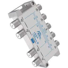 8 Way coaxial Cable Splitter, Bi-Directional MoCA 5-2500MHz - Suitable for high- High-Performance Splitter for TV, Internet, or Satellite in Kuwait